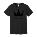 T-SHIRT  | BLACK ON BLACK CROWN