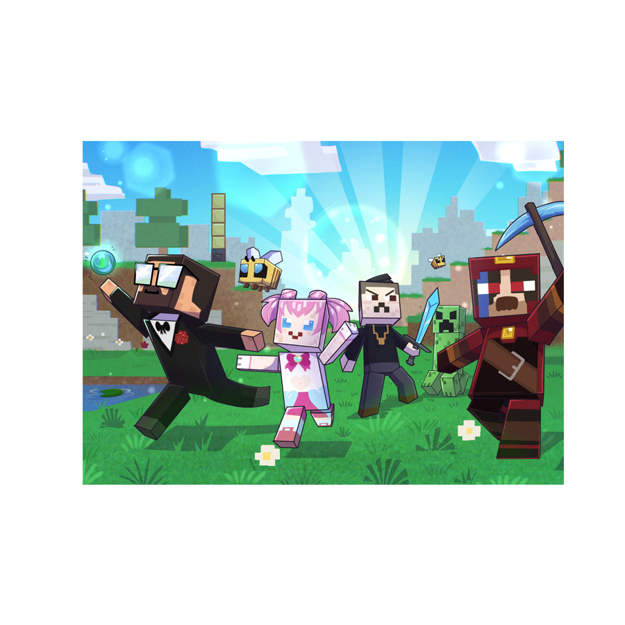 Crafting Together Collab Print