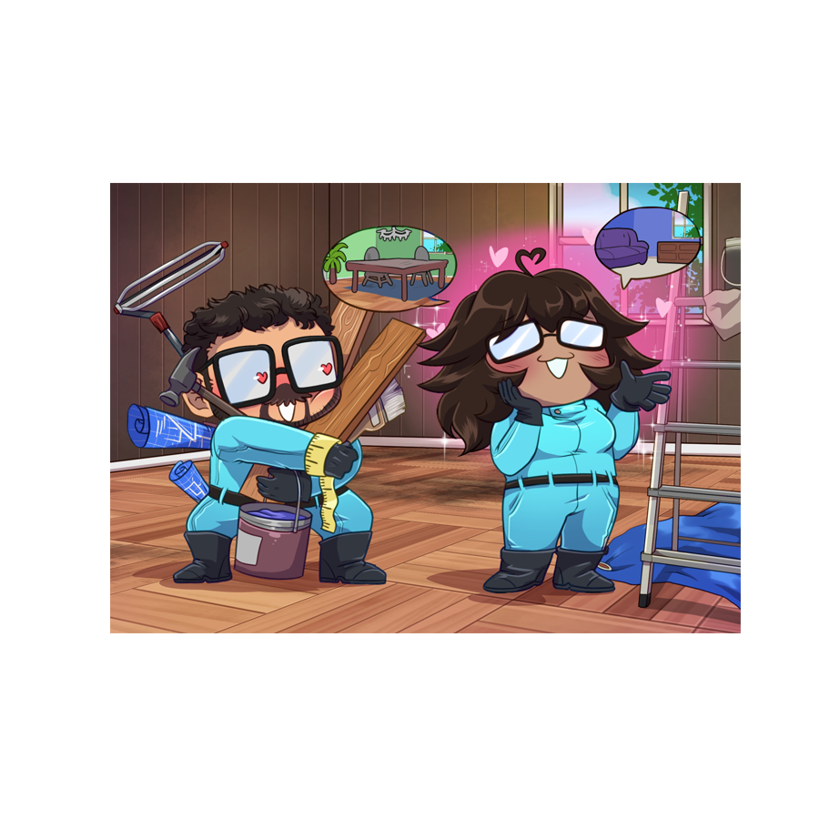 Narvaez House Renovation Crew Print