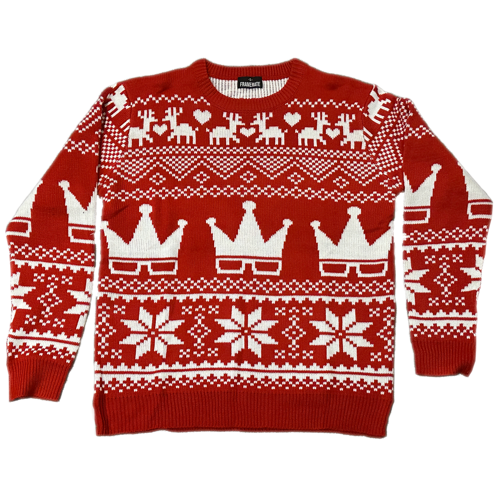 KNIT SWEATER | CHRISTMAS CROWNS