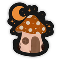 Mushroom House Sticker