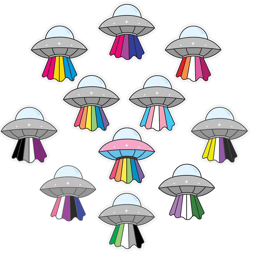 STICKER | Pride Spaceships