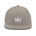 Load image into Gallery viewer, SNAPBACK | WHITE CROWN LOGO
