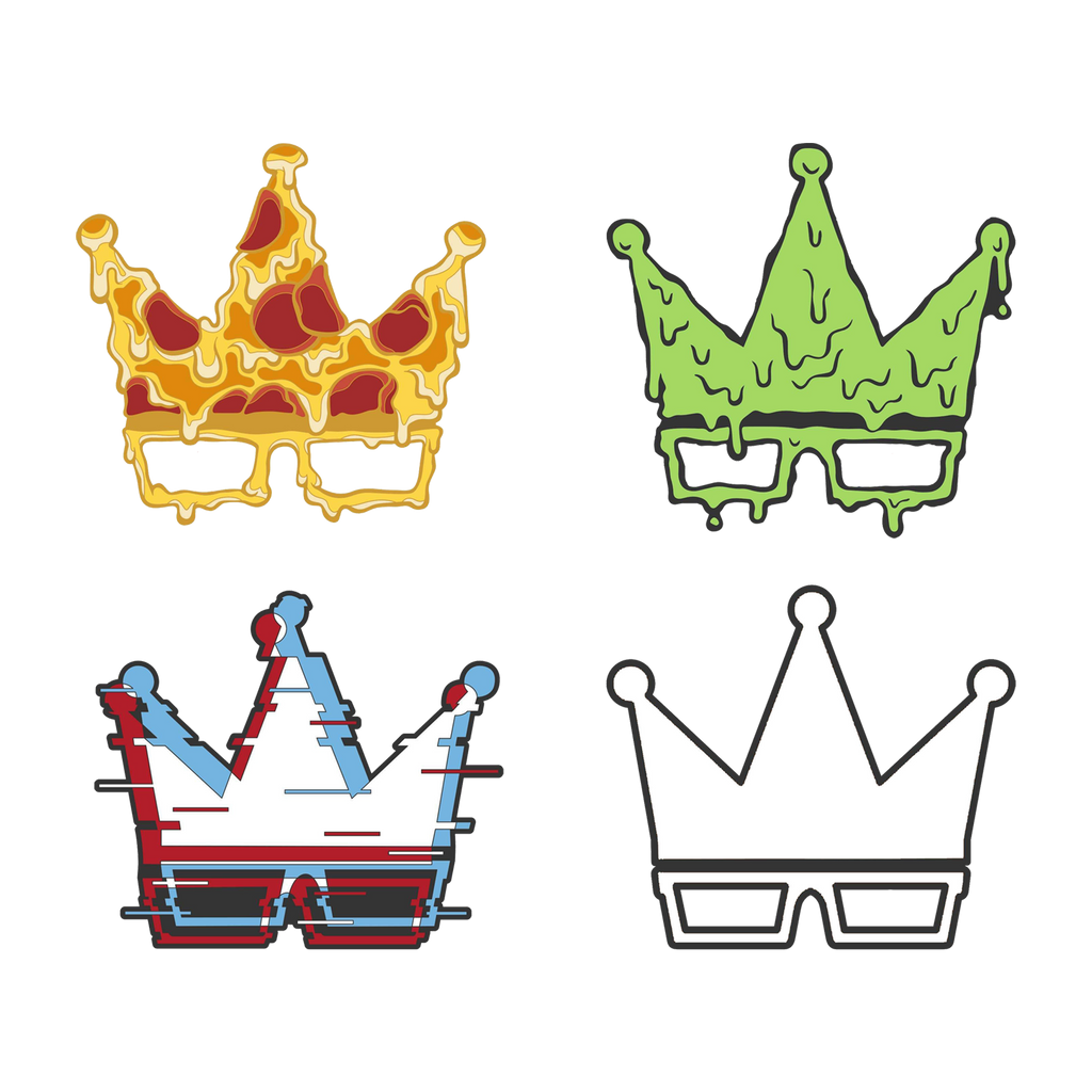 ENAMEL MAGNET | CROWNS