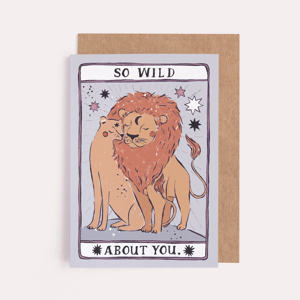 Wild About You Greeting Card