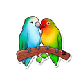 STICKER | LOVE BIRDS
