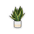 STICKER | SNAKE PLANT