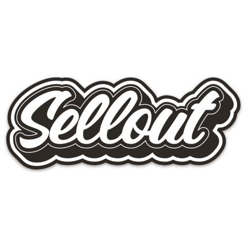 Sellout Sticker