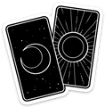 ☽ STICKER | CARDS LOGO