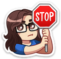 STICKER PACK | TINA EMOTES! #1 [FINAL SALE]