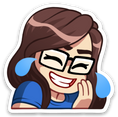 Load image into Gallery viewer, STICKER PACK | TINA EMOTES! #1 [FINAL SALE]
