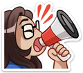 STICKER PACK | TINA EMOTES! #2 [FINAL SALE]