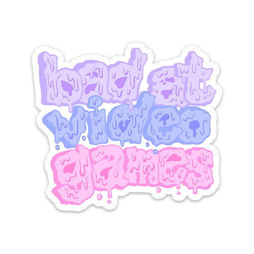 STICKER | BAD AT VIDEO GAMES
