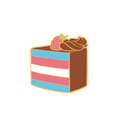 Load image into Gallery viewer, 🐝 PIN | Chocolate Pride Cake
