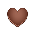 STICKER | BROWN HEART