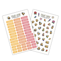 🐝 PLANNER STICKER SHEETS | Journaling Bees