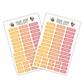 🐝 PLANNER STICKER SHEETS | Journaling Bees