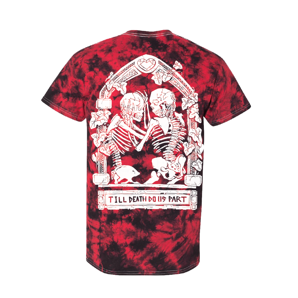 TIE DYE T-SHIRT | DEATH DO US PART