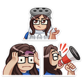 STICKER PACK | TINA EMOTES! #2 [FINAL SALE]