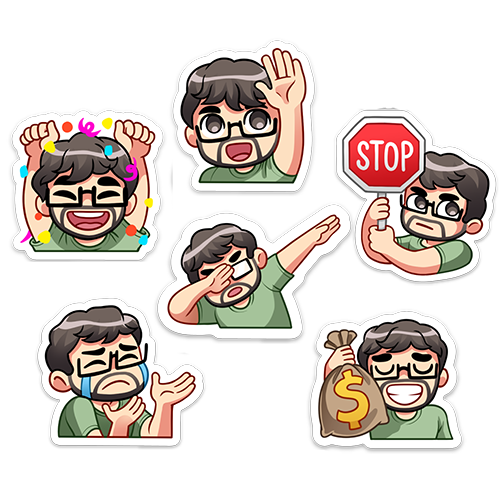 STICKER PACK | RAY EMOTES! #1