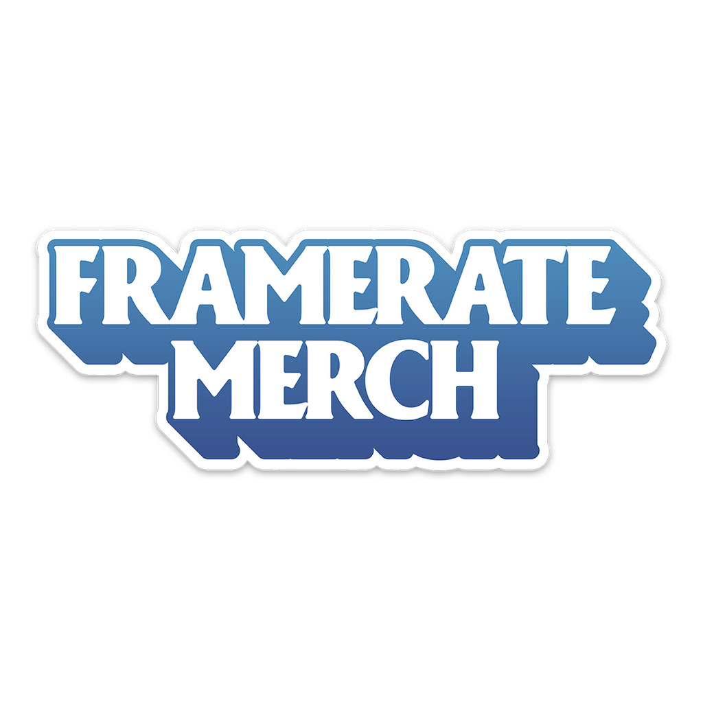 STICKER | FRAMERATE BLOCK TEXT