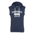 SLEEVELESS HOODIE | FRAMERATE COLLEGE [FINAL SALE]