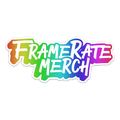 STICKER | FRAMERATE WRITTEN TEXT