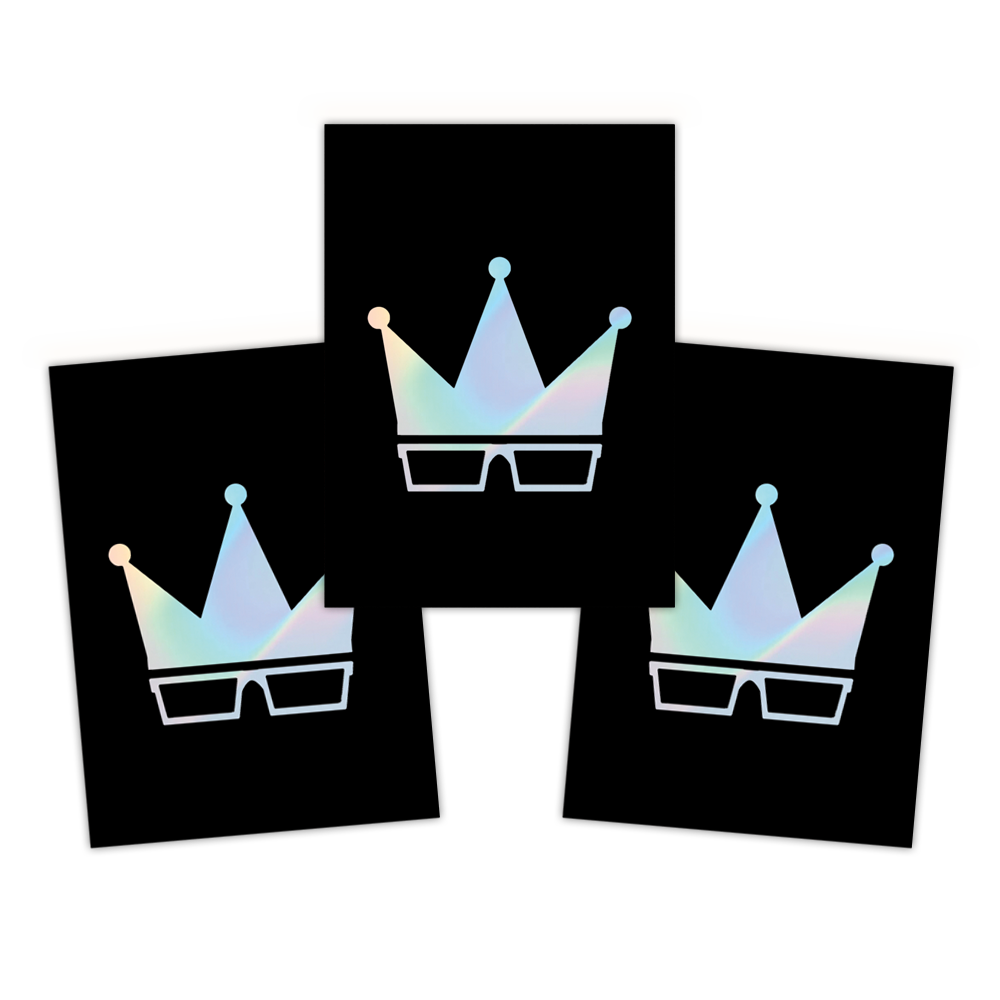 CARD SLEEVES |  HOLOGRAPHIC CROWN