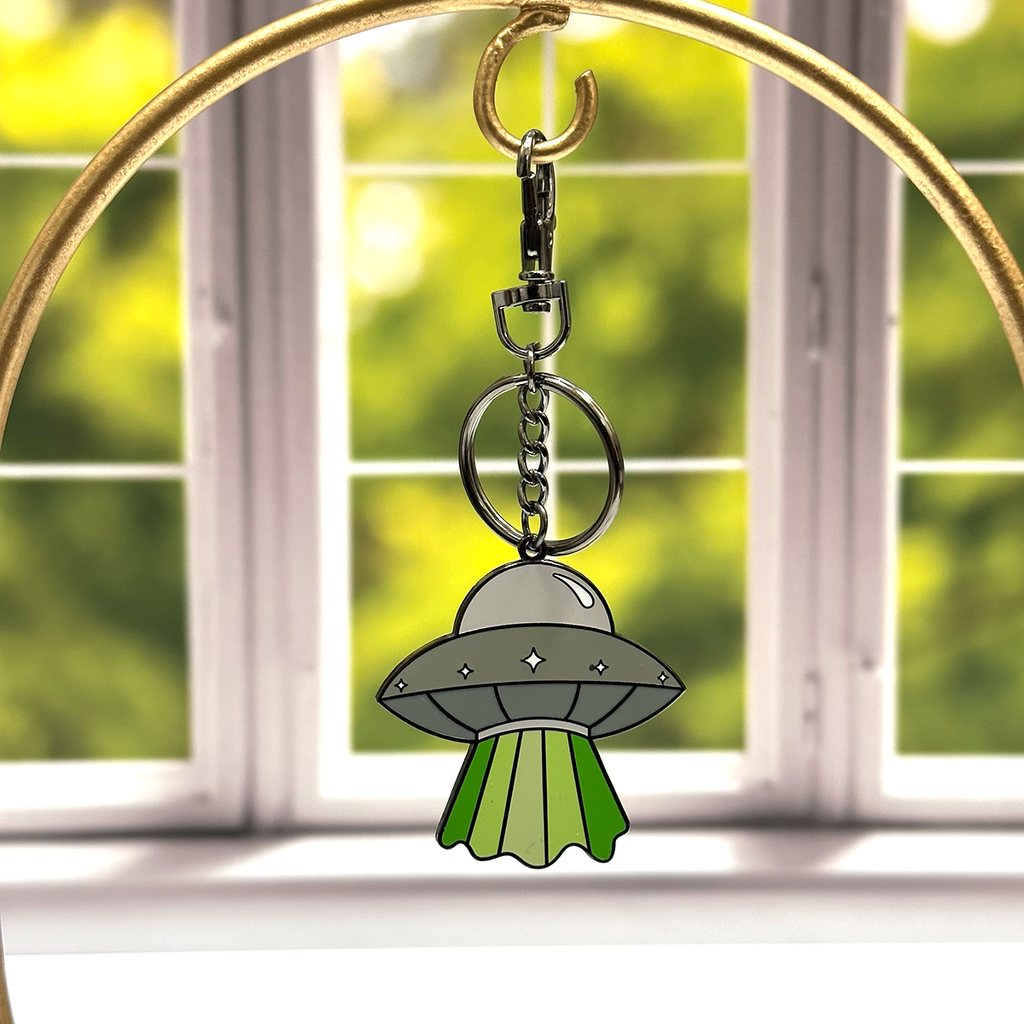 KEYCHAIN | ALIEN SPACESHIP