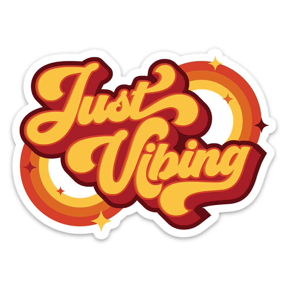 STICKER | JUST VIBING
