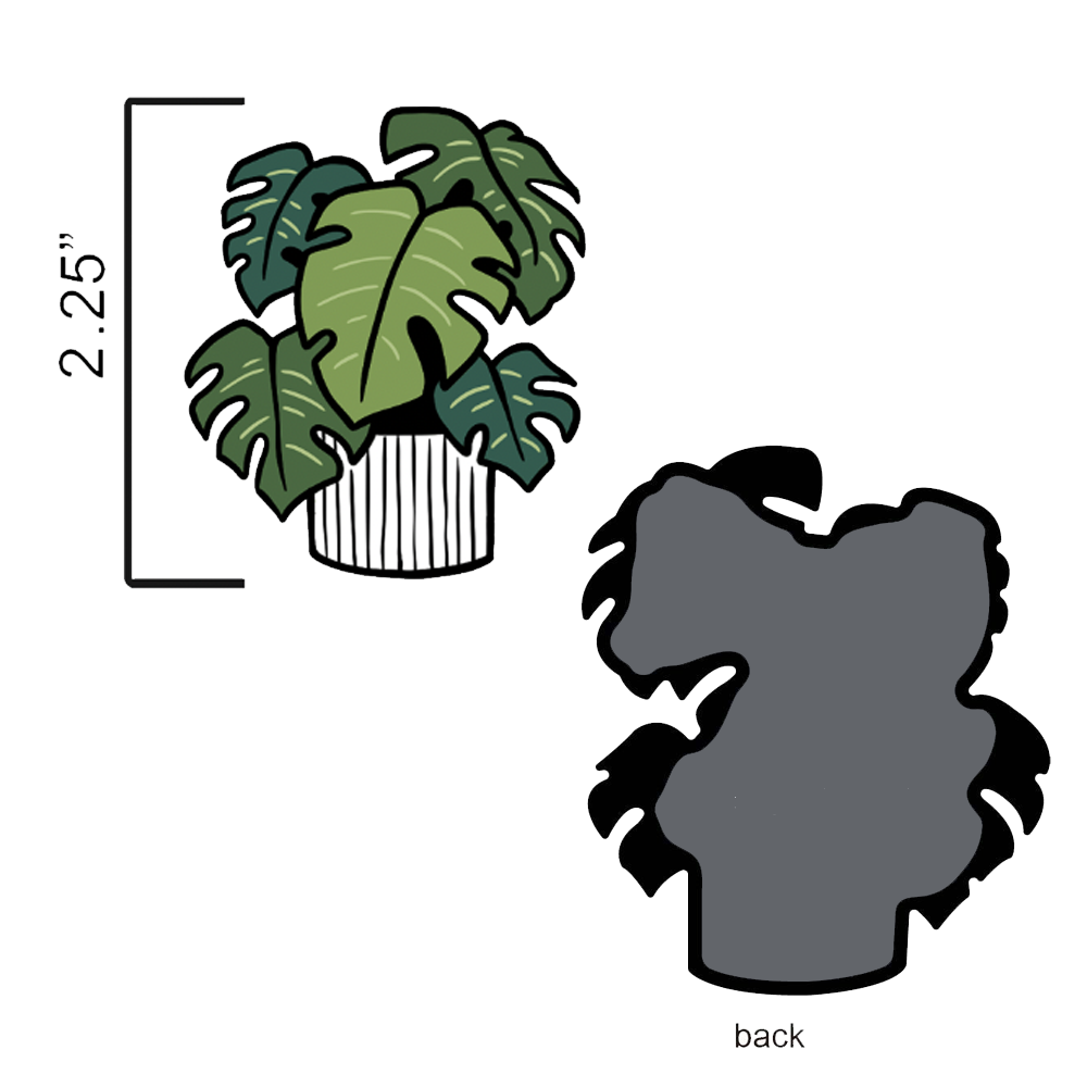 MAGNET | POTTED MONSTERA PLANT