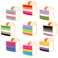 🐝 PIN | Pride Cake