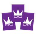 CARD SLEEVES |  WHITE CROWN