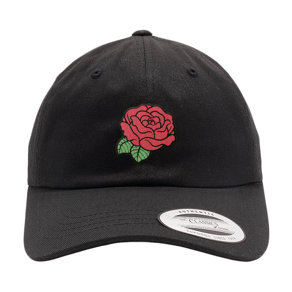 DAD HAT | RED ROSE