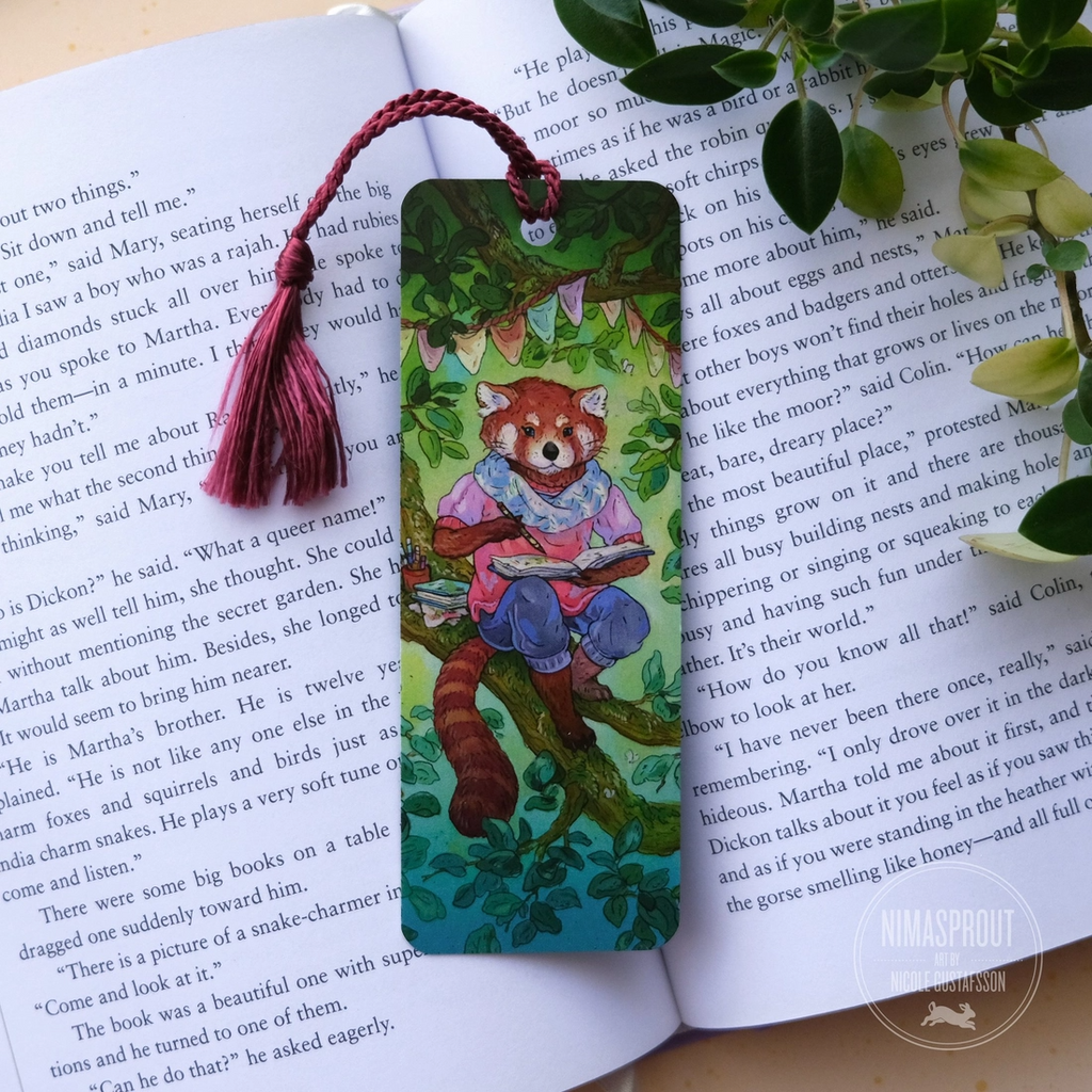 Red Panda Bookmark