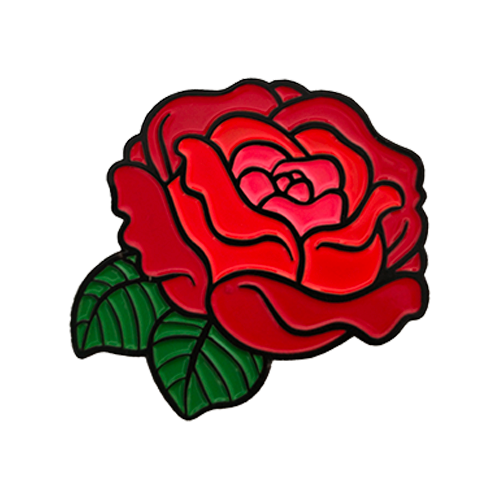 PIN | RED ROSE