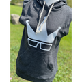 SLEEVELESS HOODIE | WHITE CROWN [FINAL SALE]