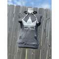 SLEEVELESS HOODIE | WHITE CROWN [FINAL SALE]