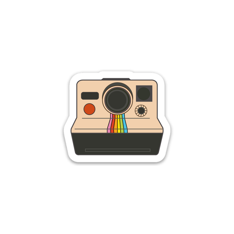 polaroid instant sticker camera