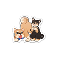 STICKER | PLAYFUL PUPPIES