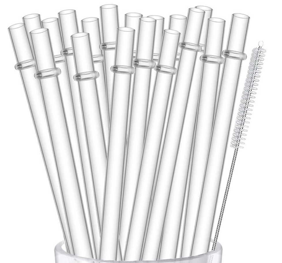 REUSABLE STRAWS | CLEAR