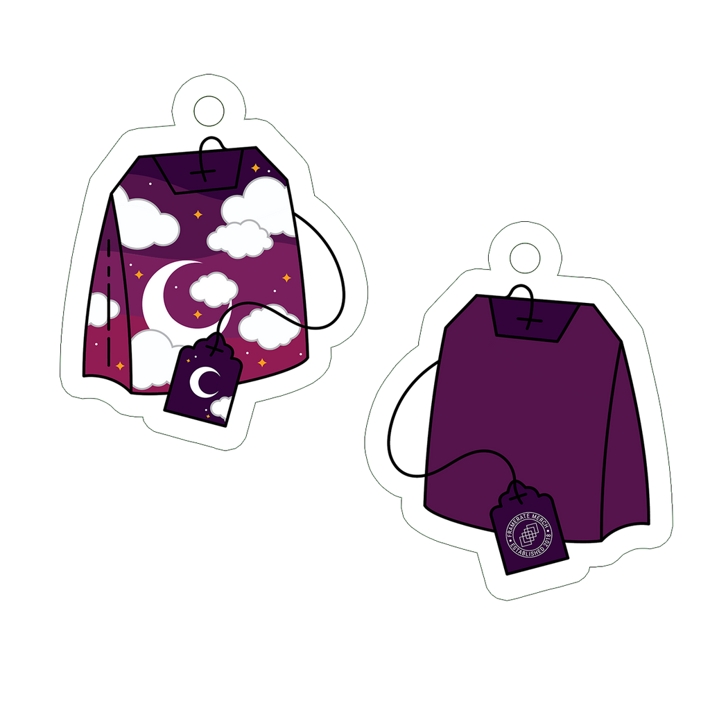 ACRYLIC KEYCHAIN | TEABAG CHARMS