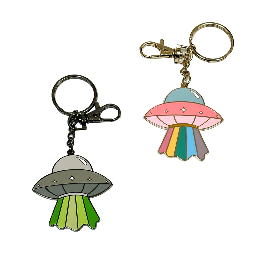 KEYCHAIN | ALIEN SPACESHIP