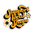 Load image into Gallery viewer, STICKER | SUPPORT LOCAL SHOPS
