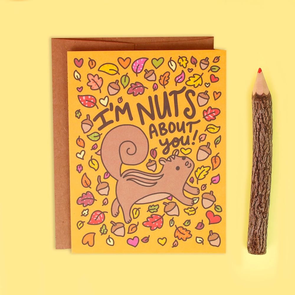 I'm Nuts For You Greeting Card