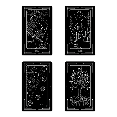 ☽ STICKER PACK | TAROT CARDS
