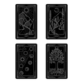 ☽ STICKER PACK | TAROT CARDS