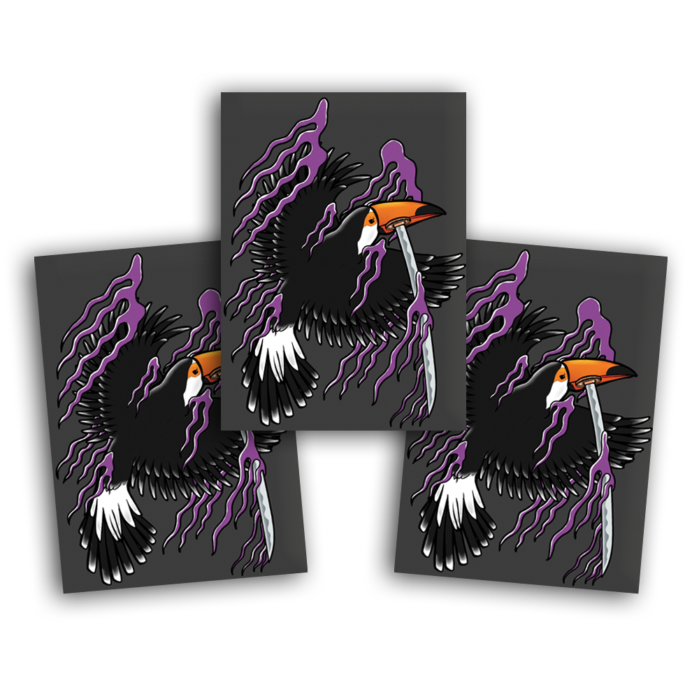 CARD SLEEVES | BIRDS OF RAY - TOUCAN