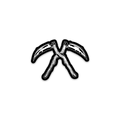 STICKER | BLACK AND WHITE SCYTHES