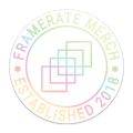 STICKER | HOLOGRAPHIC FRAMERATE EMBLEM